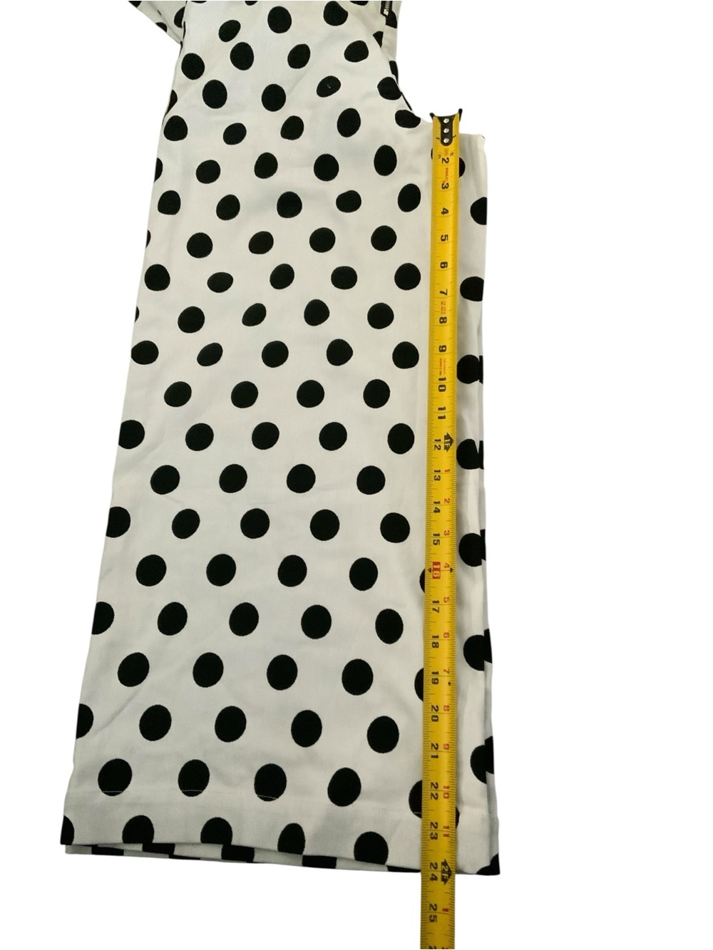 New York & Company Black Polka Dot White Jumpsuit - Picture 3 of 10